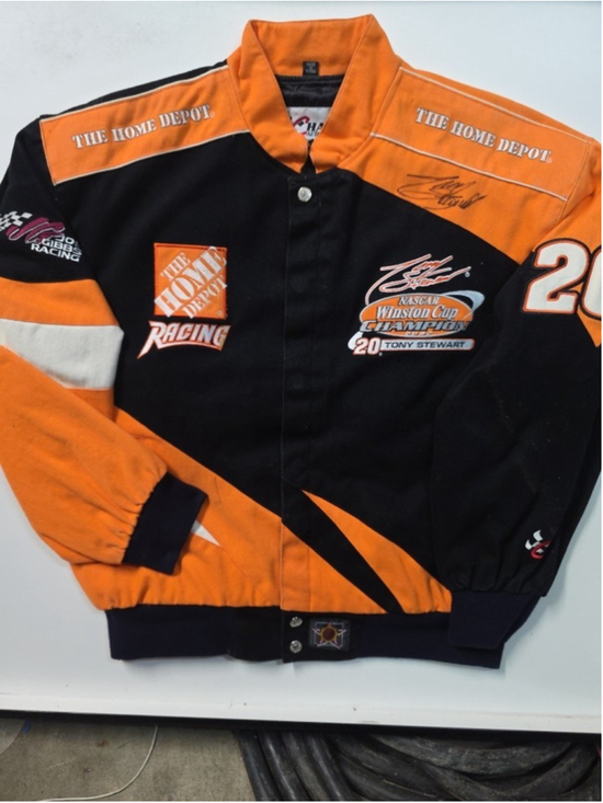 American Vintage Other - Vintage Autographed 2002 Tony Stewart Nascar Winston Cup Champions Racing Jacket